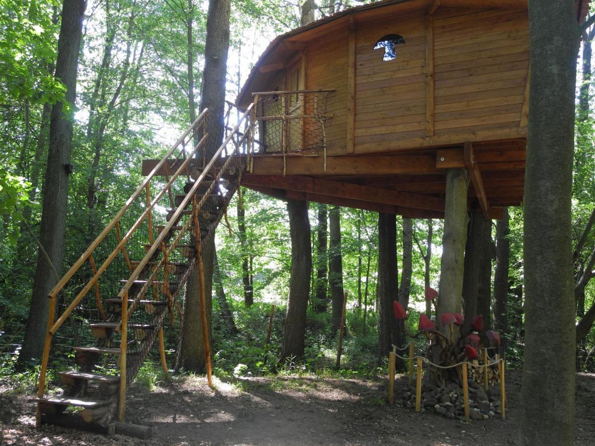 Treehouse V Brdech Villa Bohutín Exterior foto