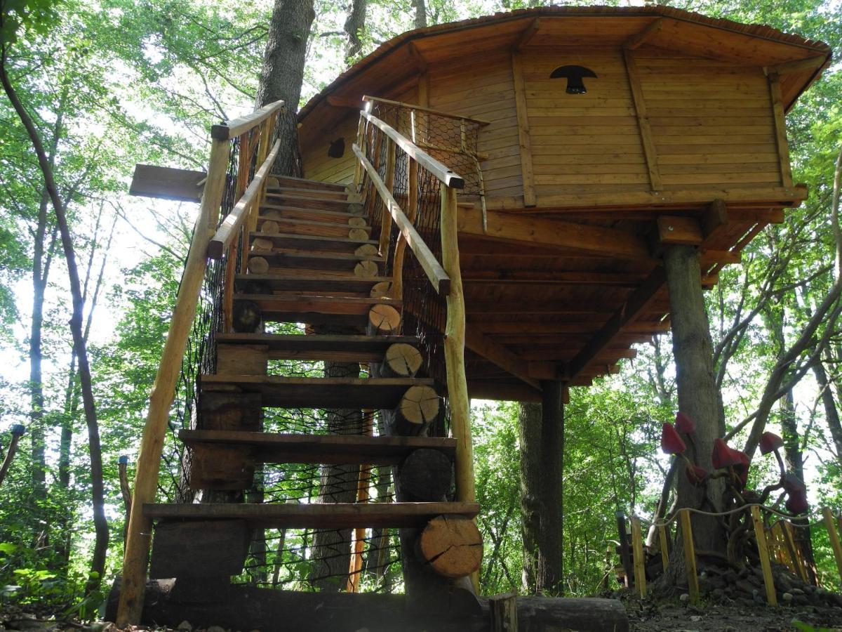 Treehouse V Brdech Villa Bohutín Exterior foto