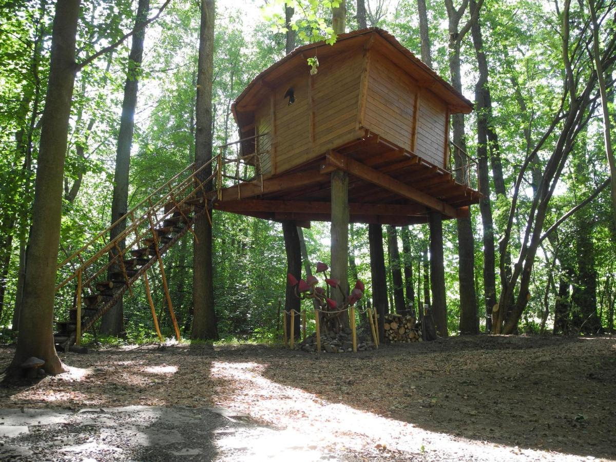 Treehouse V Brdech Villa Bohutín Exterior foto