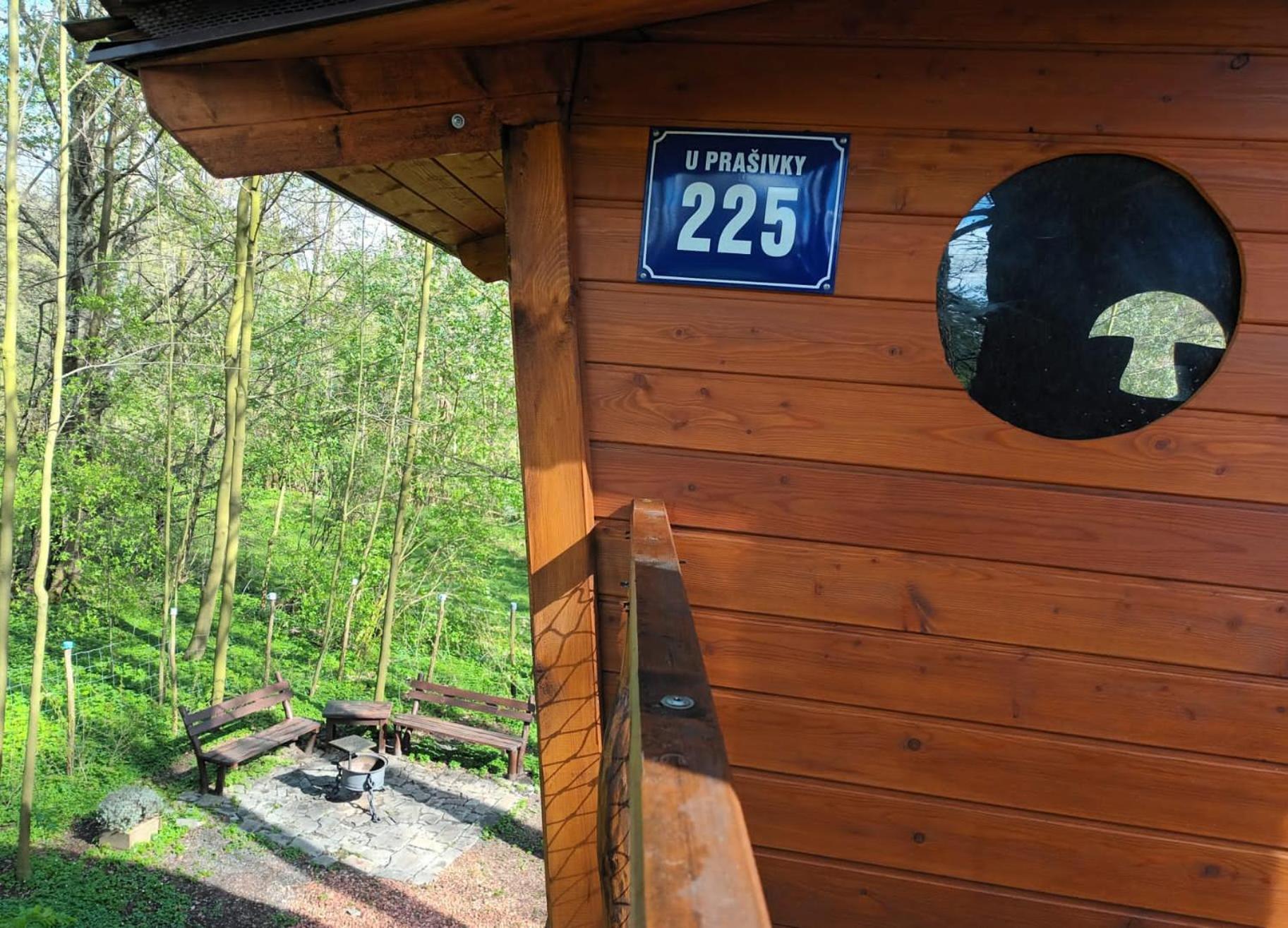 Treehouse V Brdech Villa Bohutín Exterior foto